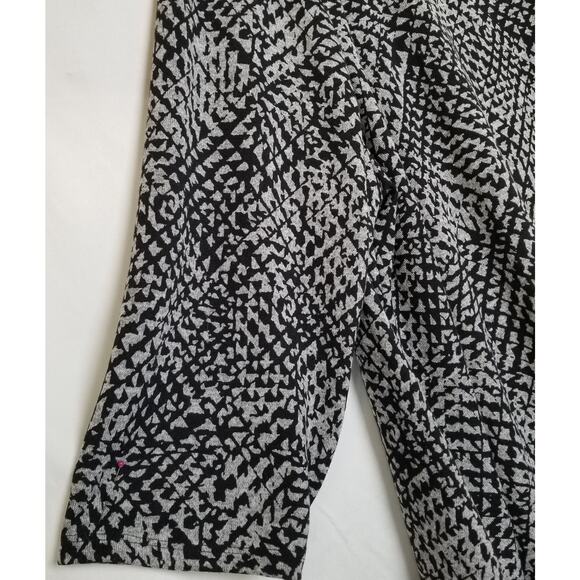 Zac & Rachel Woman Black & Gray Tunic Hi-Low Hem 3/4 Sleeves Boat Neck Size 2X - Picture 4 of 9